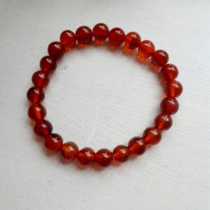 Bracelet with carnelian