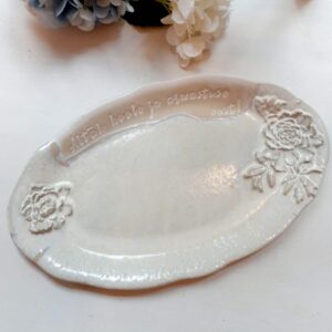 Handcrafted ceramic platter