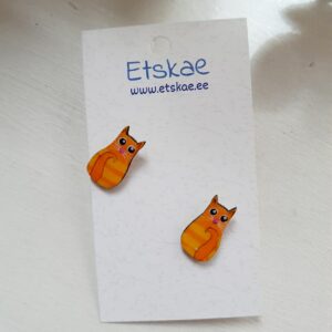 Hand painted earrings