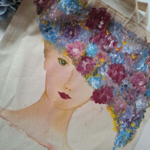 Shoulder bag "Woman with the green eyes"