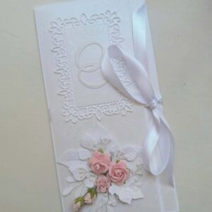 Congratulation card with a money pocket.