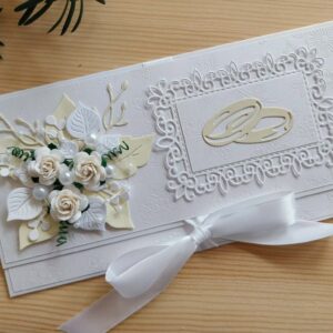Congratulation card with a money pocket.