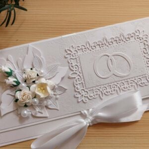 Congratulation card with a money pocket.