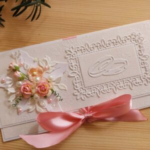 Congratulation card with a money pocket