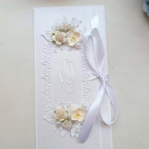 Congratulation card with a money pocket.