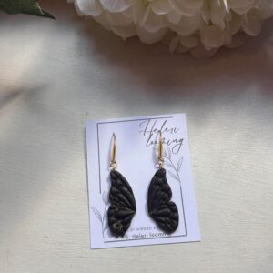 Handcrafted earrings "Butterfly wings"