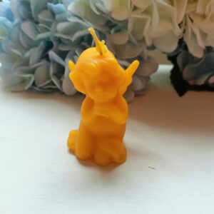 Beeswax candle