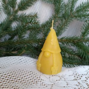 Beeswax candle