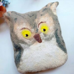 Felted pillow