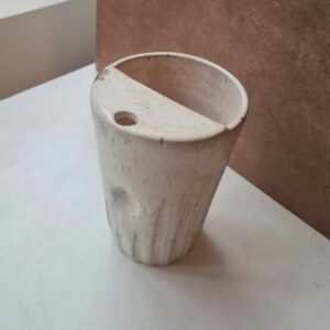 Handcrafted ceramic cup “Grain of sea sand”