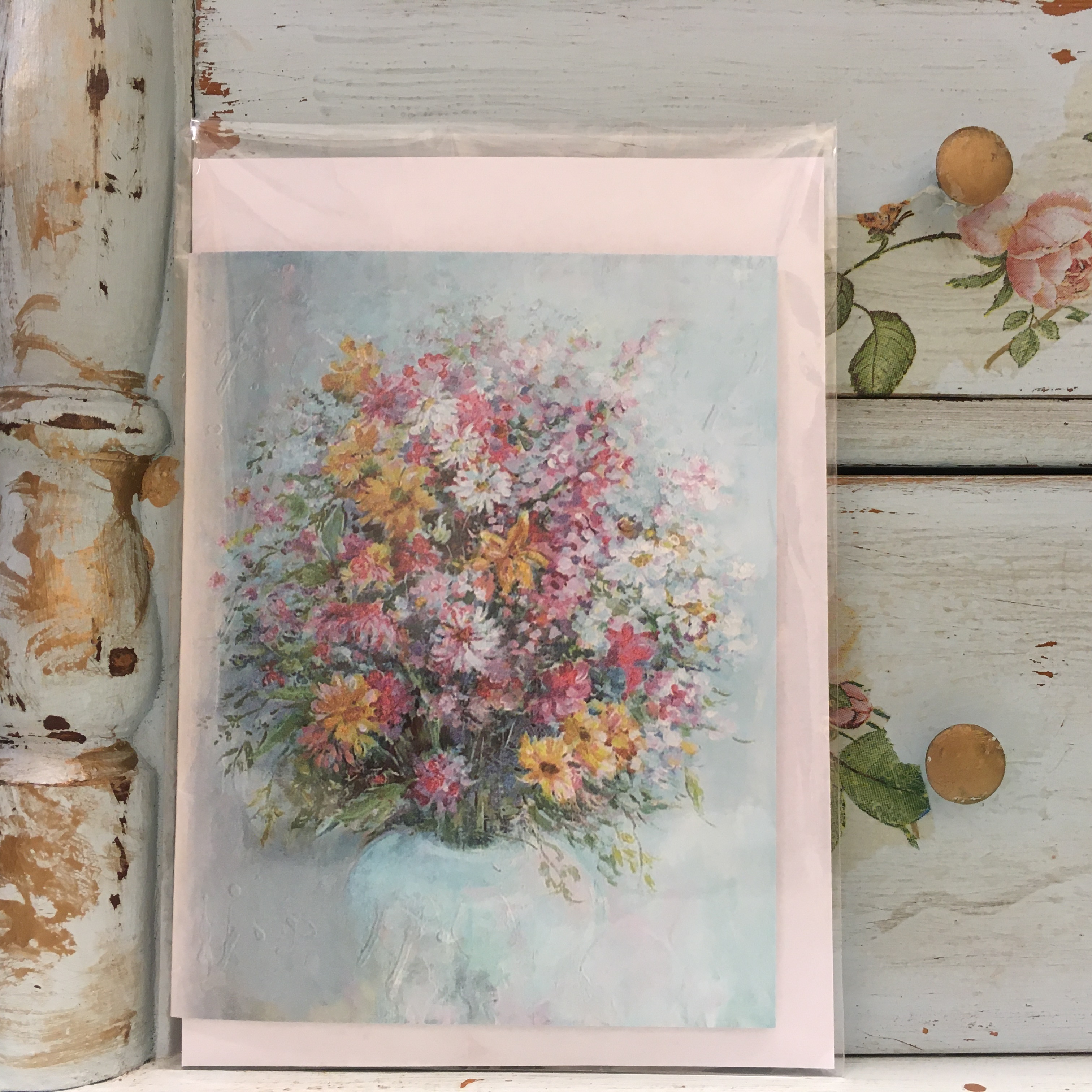 Õnnitluskaart  "Lillekimp"