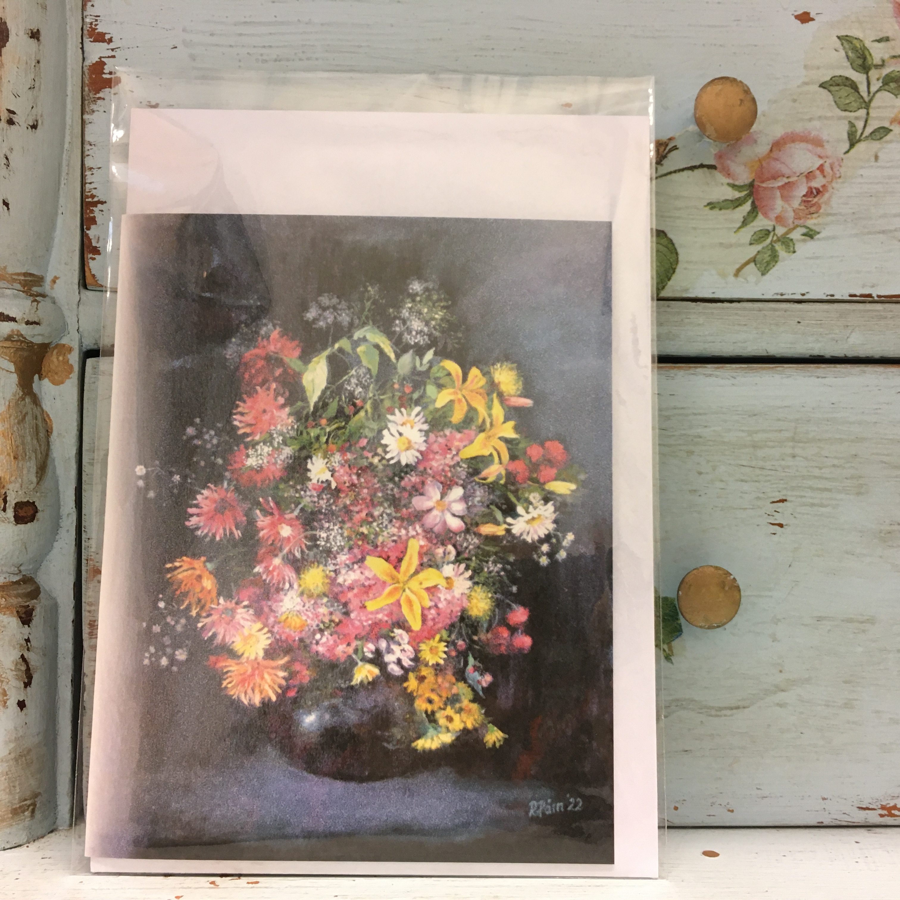 Õnnitluskaart  "Lillebukett"