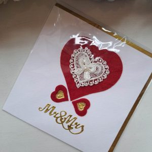 Õnnitluskaart "Südamed"