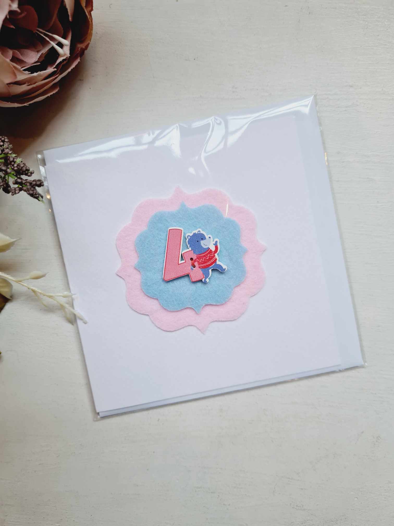 Õnnitluskaart "nr 4", karu