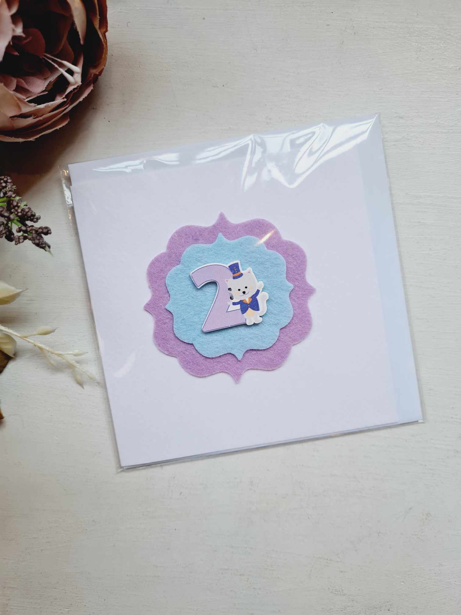 Õnnitluskaart "nr 2", kass