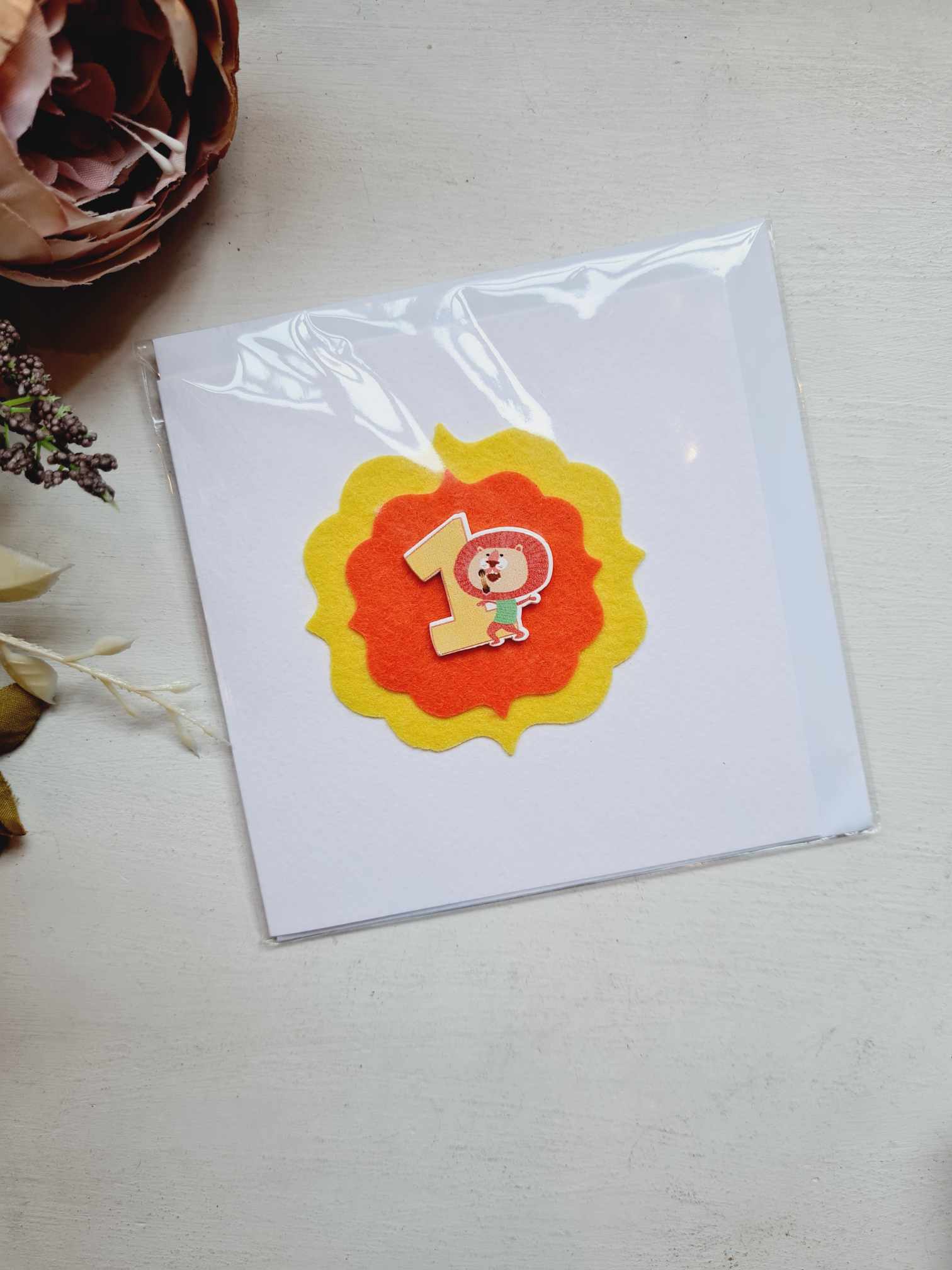 Õnnitluskaart "nr 1", lõvi