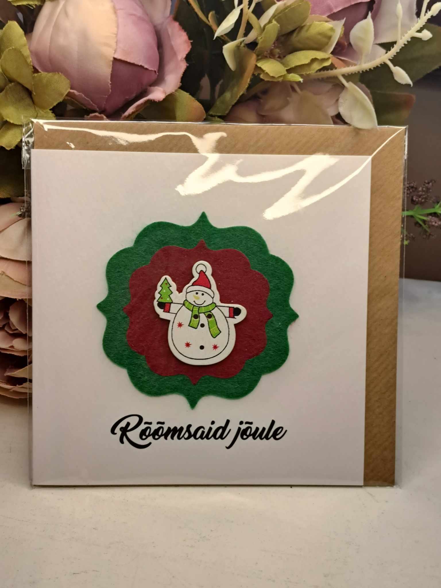 Jõulukaart "Rõõmsaid jõule"