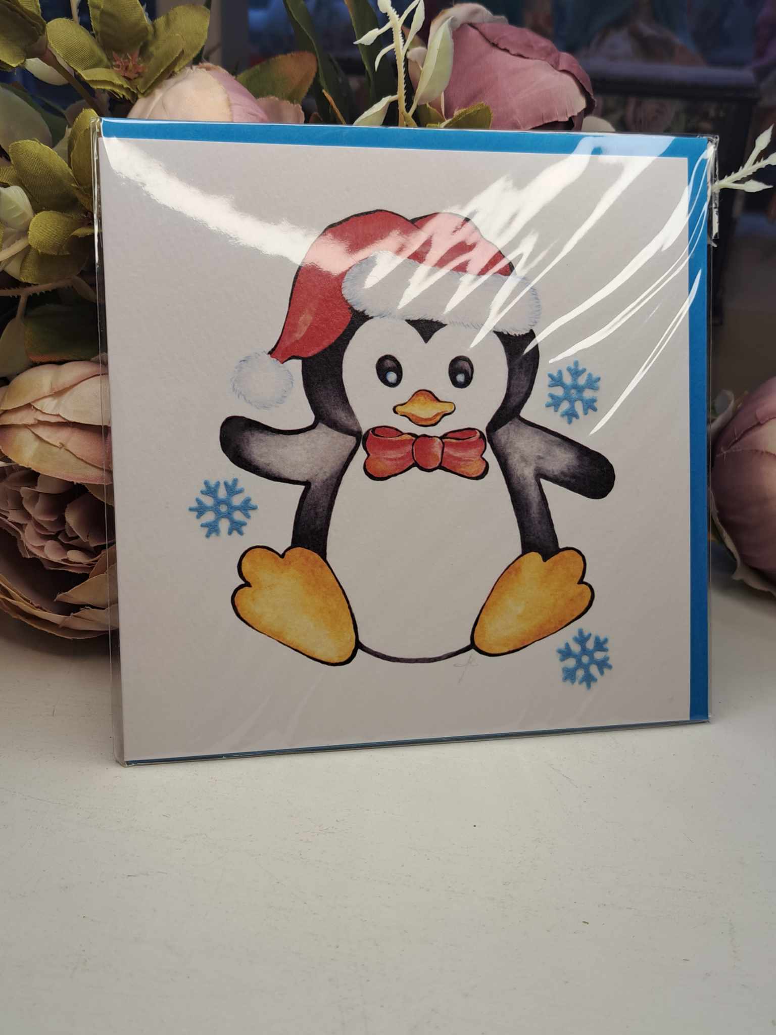 Jõulukaart "Pingviin"