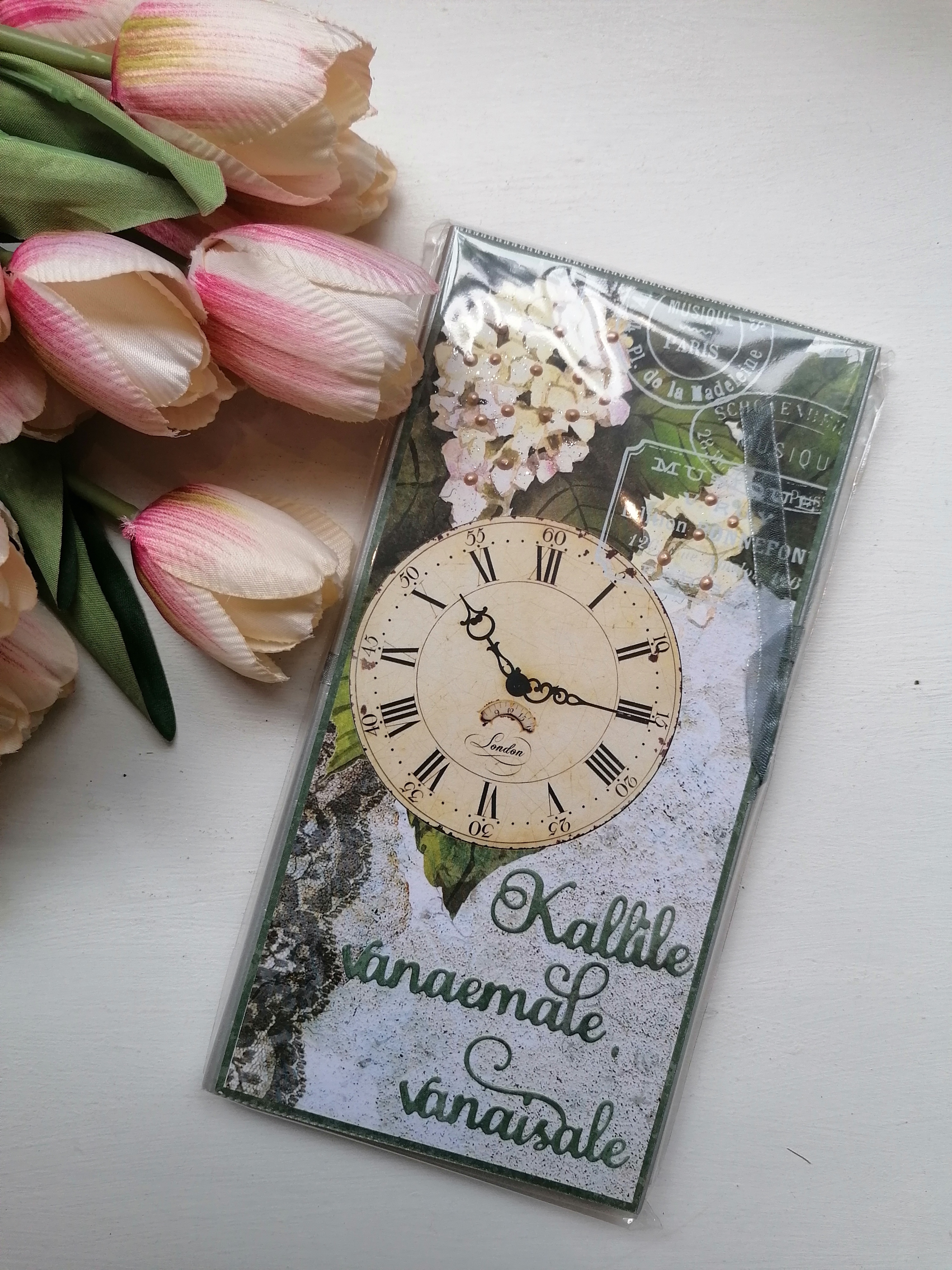 Šokolaaditasku "Kallile vanaemale, vanaisale", kell