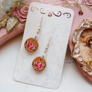 Kõrvarõngad "Romantilised roosid"