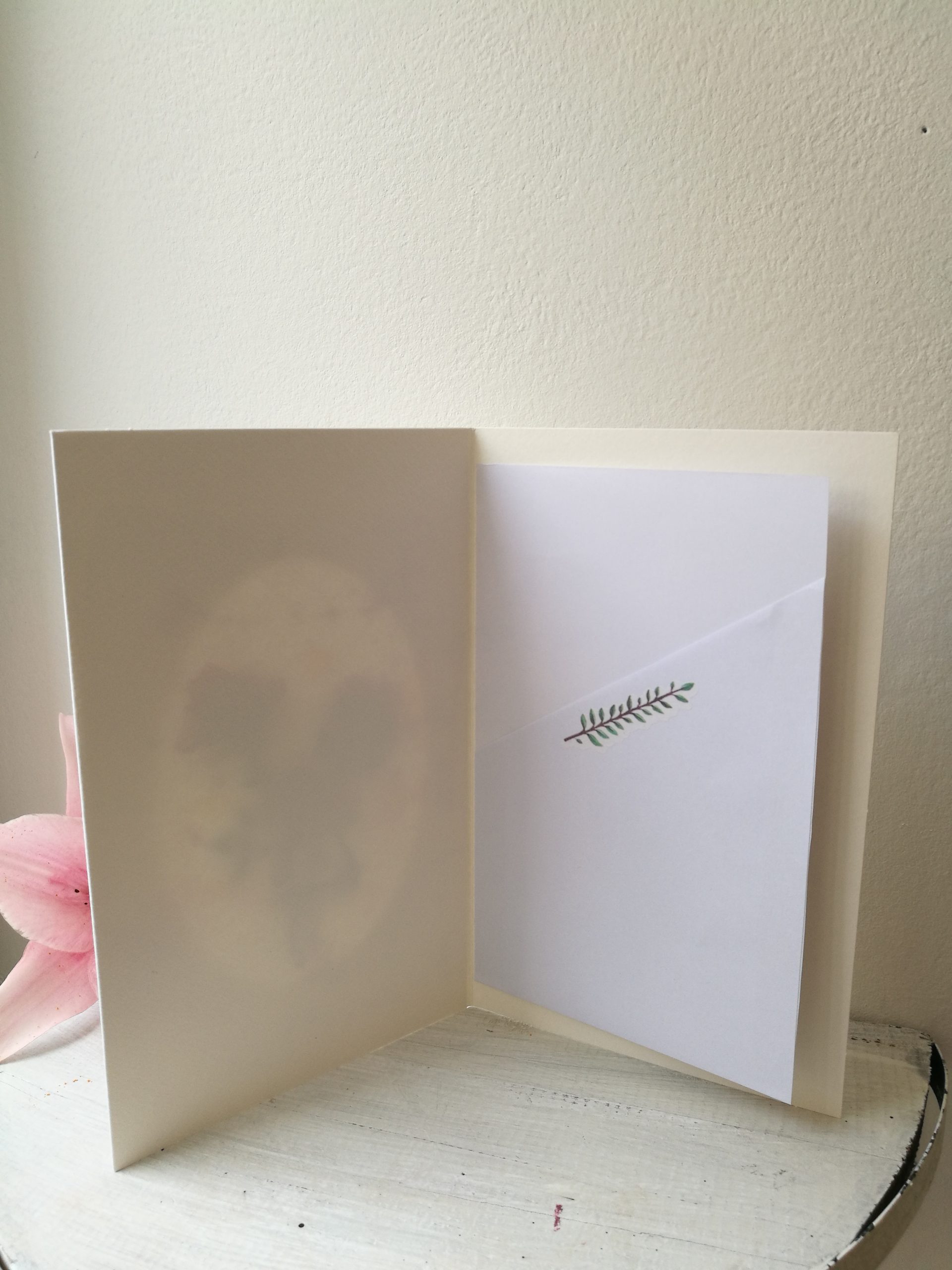 Paeltikandis valminud rahatasku "Kolm roosi"