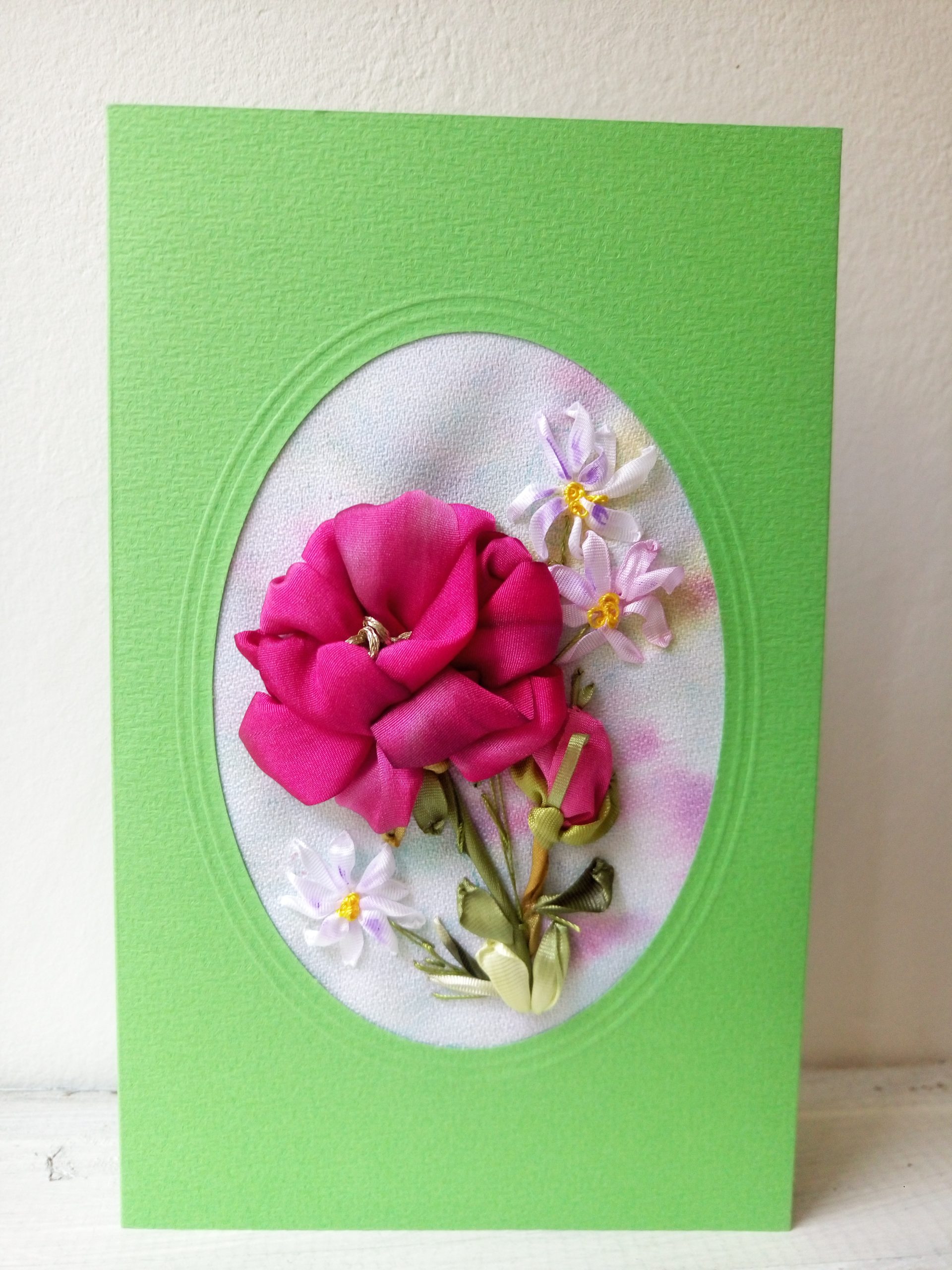 Paeltikandis valminud rahatasku "Roosid"