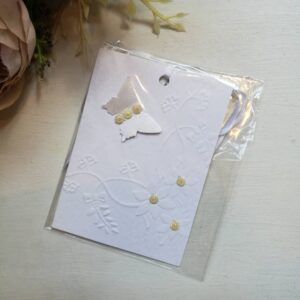 Pakikaart "Valge liblikas"