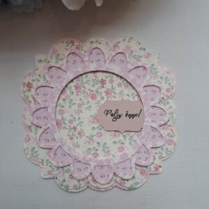 Õnnitluskaart tähtpäevaks "Palju õnne!", vintage roosid