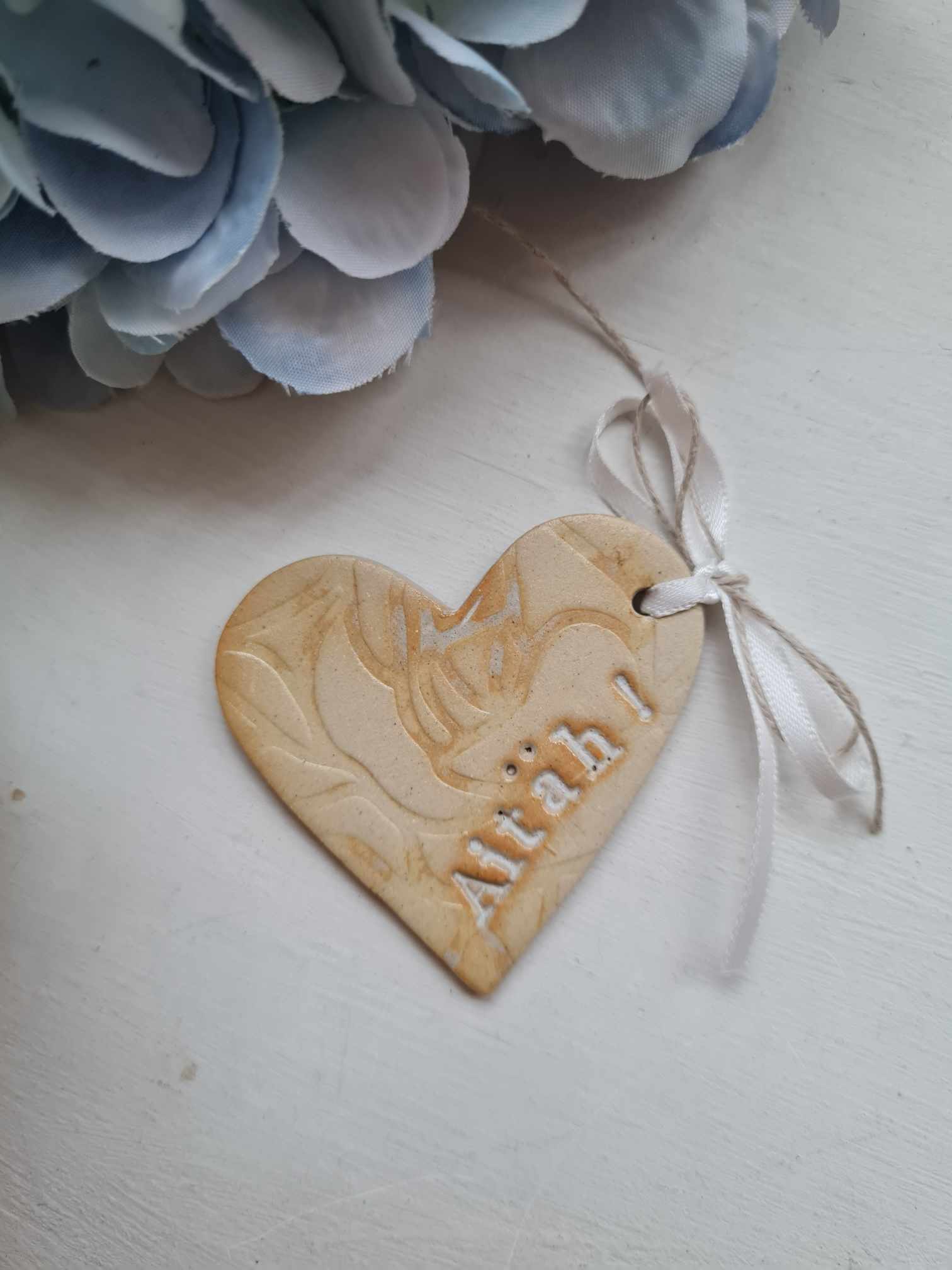 Keraamiline silt süda "Aitäh"