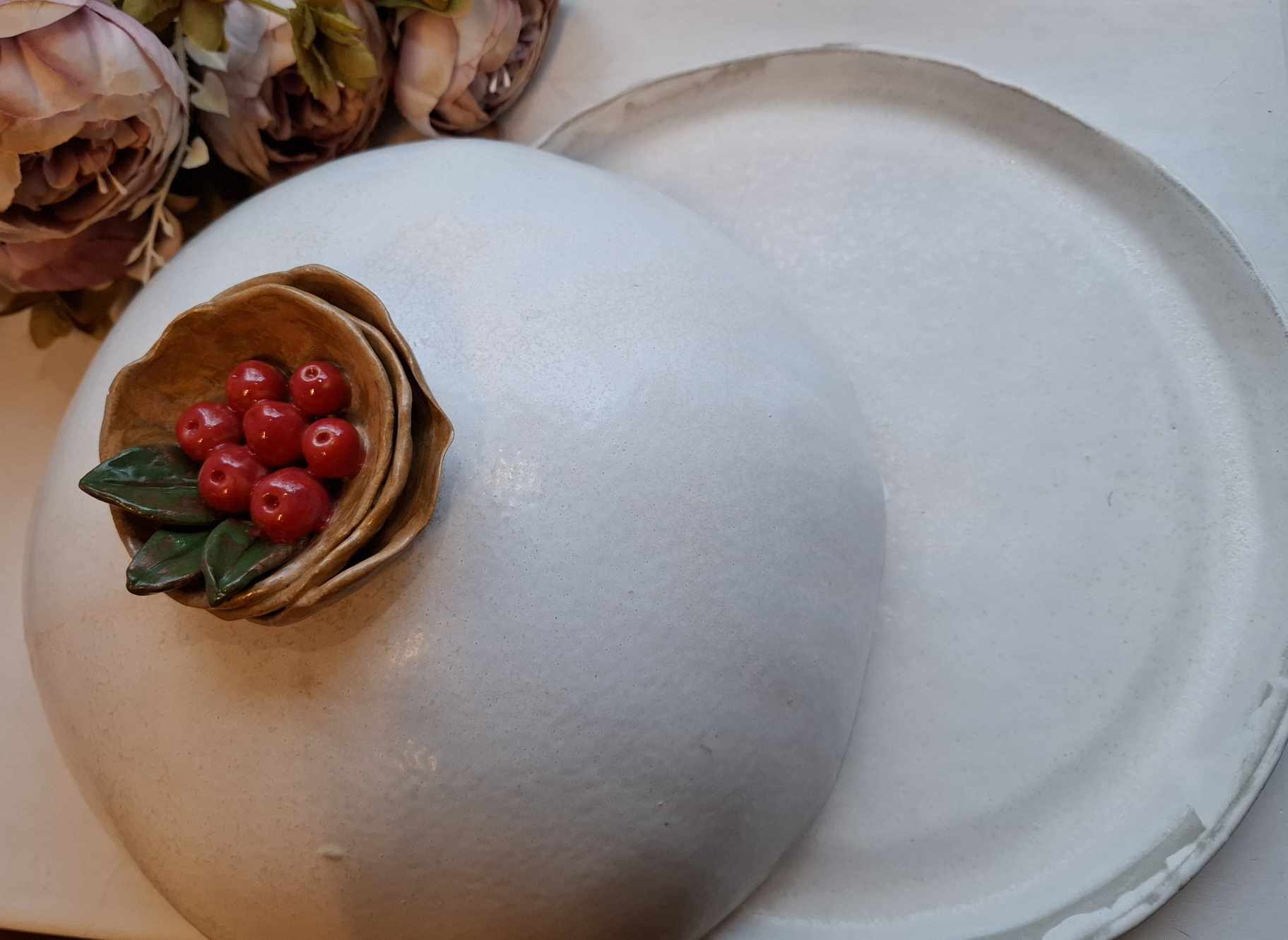 Keraamiline pannkoogitirin "Magusad kirsid"
