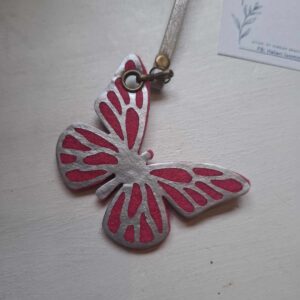 Helkiv ehe "Liblikas", tumeroosa