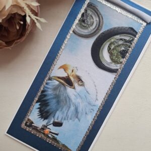 Rahataskuga õnnitluskaart "Kotkas"