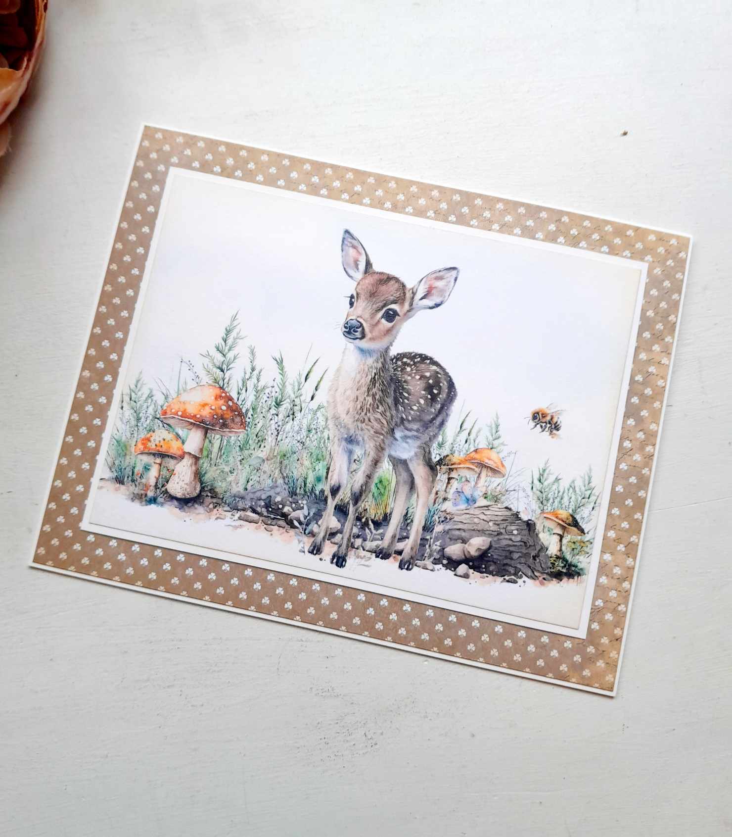 Õnnitluskaart "Hirveke"