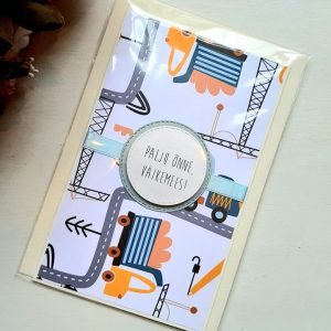 Õnnitluskaart "Palju õnne väikemees!"