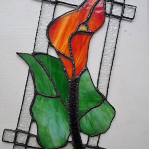 Kaunis tiffany vitraaž "Kalla"