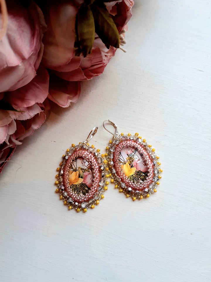 Kõrvarõngad "Aedlill"