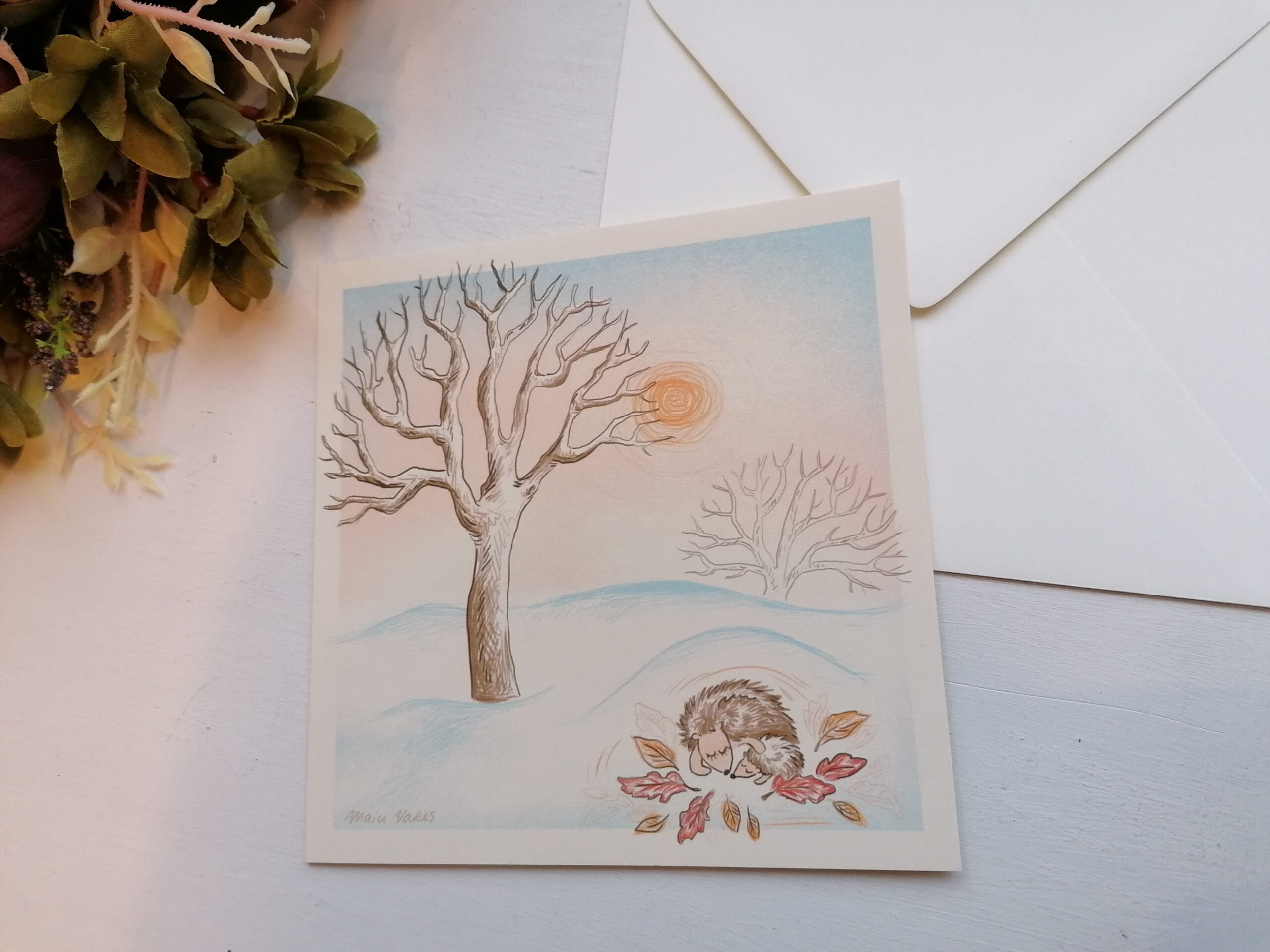 Kaart "Siilikesed talveunes"