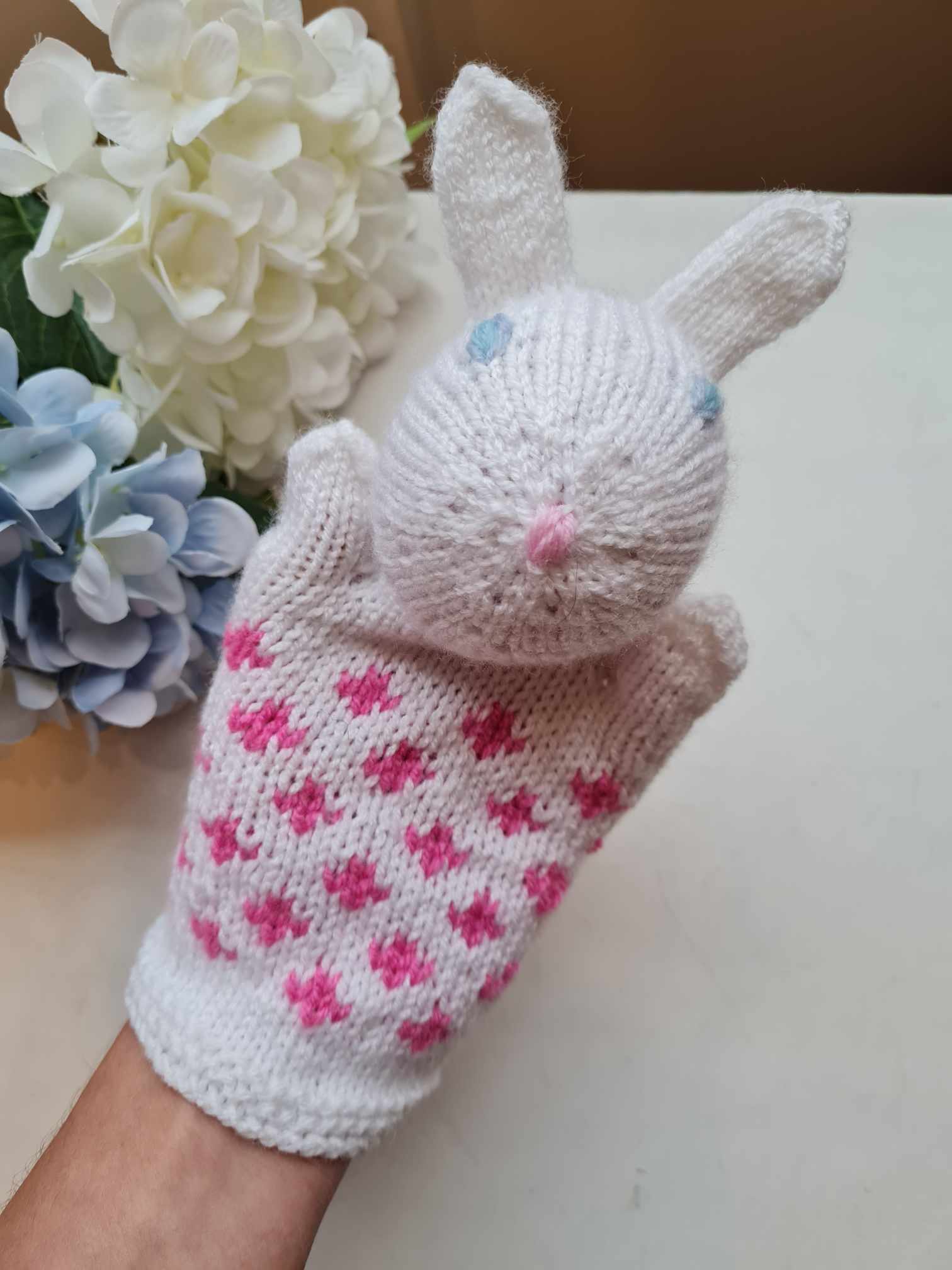 Kootud käpiknukk "Jänes"