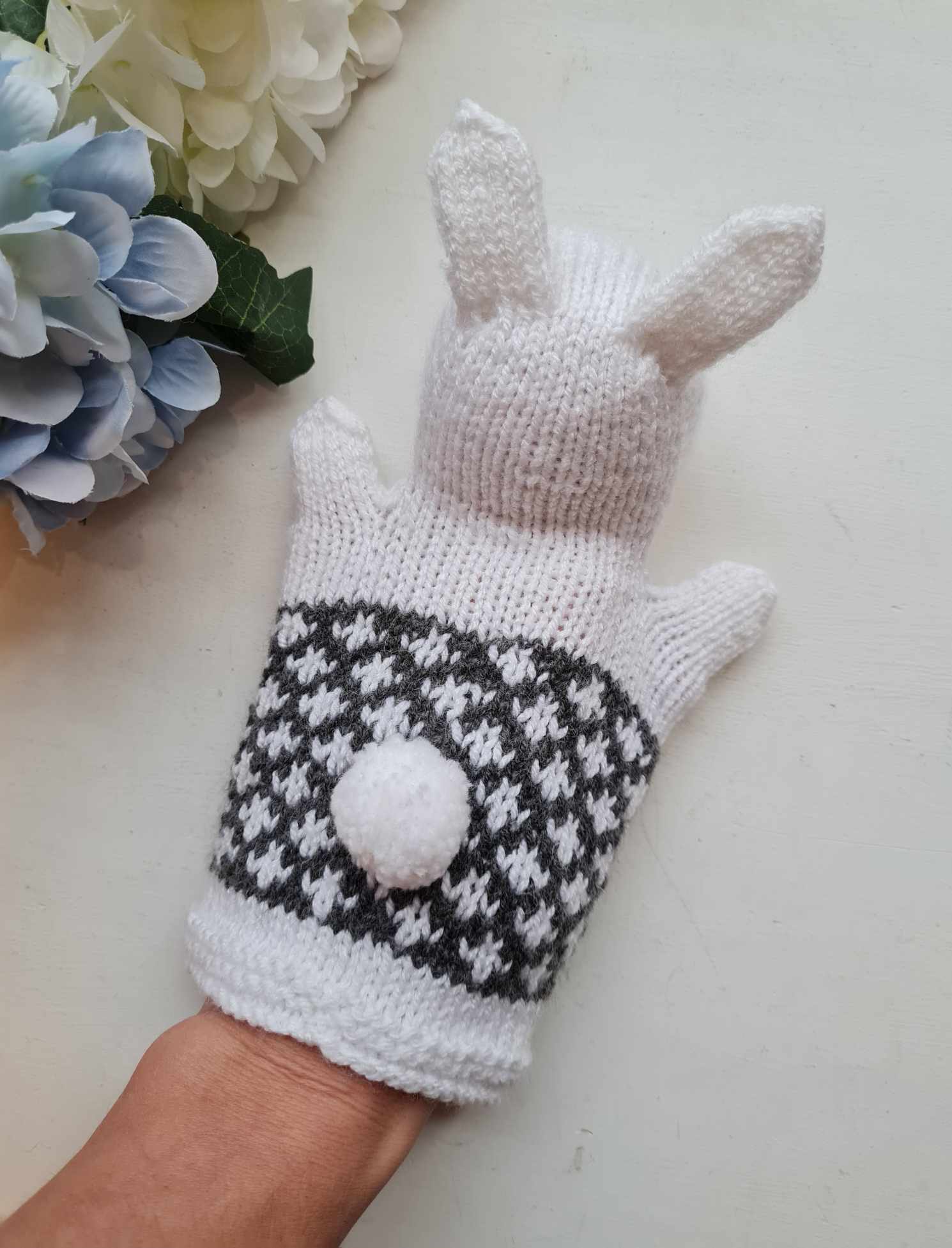 Kootud käpiknukk "Jänes"