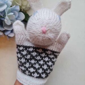 Kootud käpiknukk "Jänes"