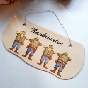 Keraamiline Silt "Naabrivalve"