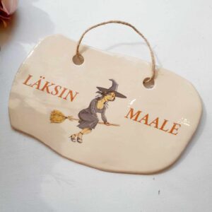 Keraamiline Silt "Läksin maale"