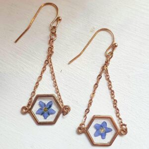 Kaunid kõrvarõngad epoksiidvaigust, meelespea