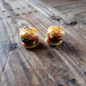 Kõrvarõngad "Hamburger"