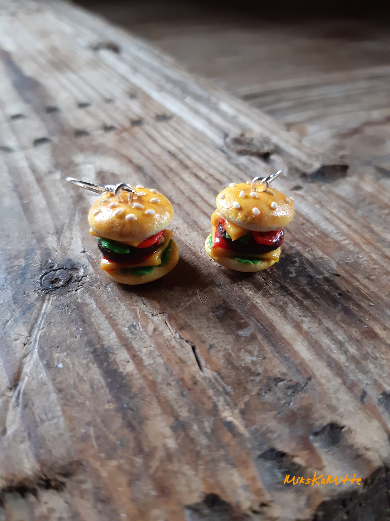 Kõrvarõngad "Hamburger"