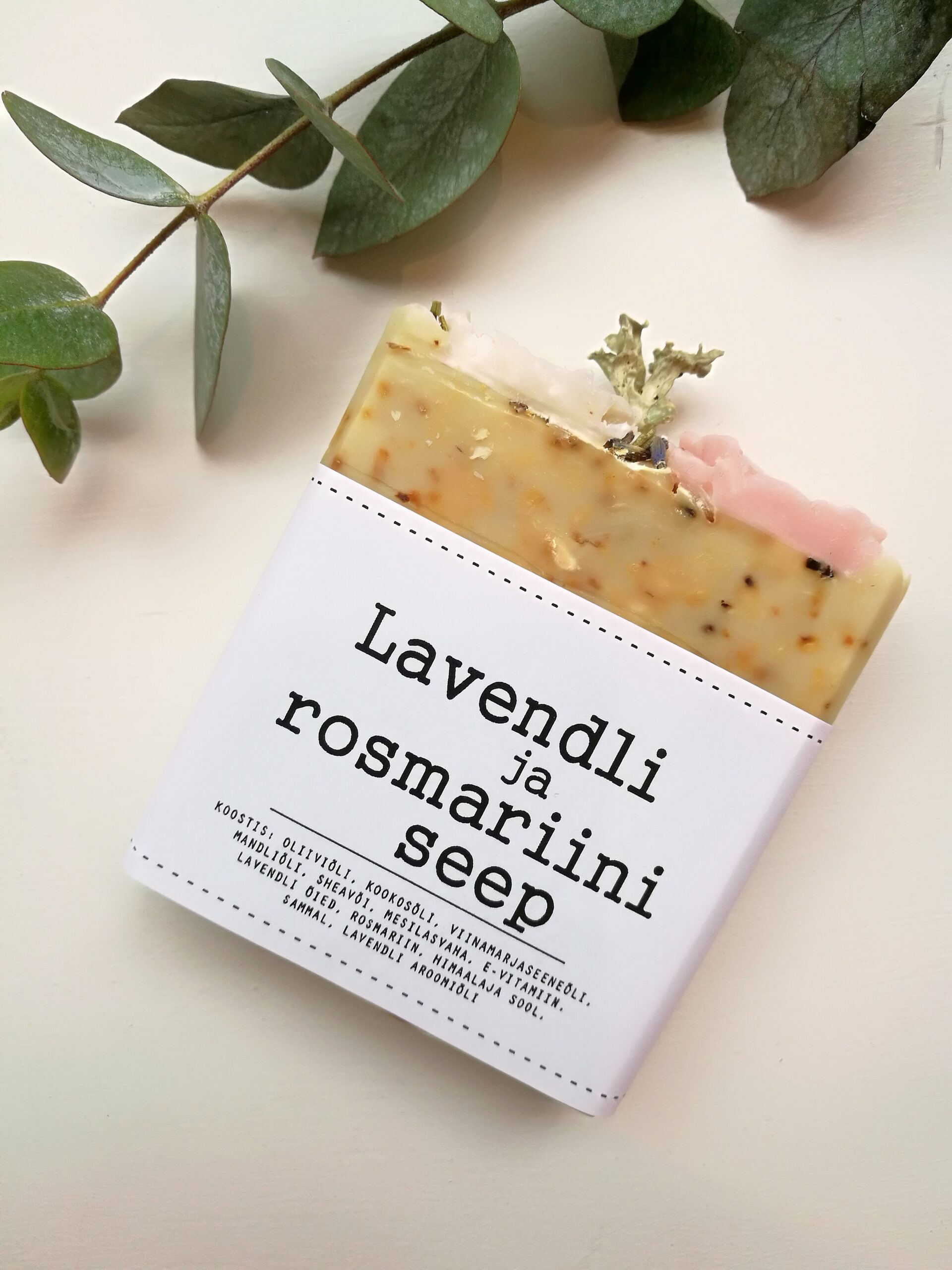 Lavendli ja rosmariini seep