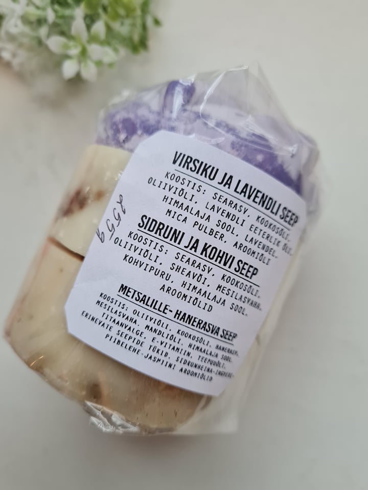 Kolme seebiga komplekt (255g)