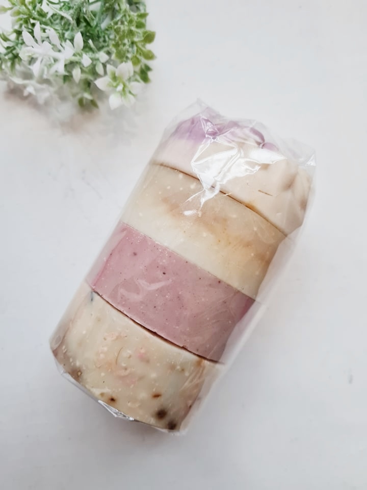 Nelja seebiga komplekt (340g)