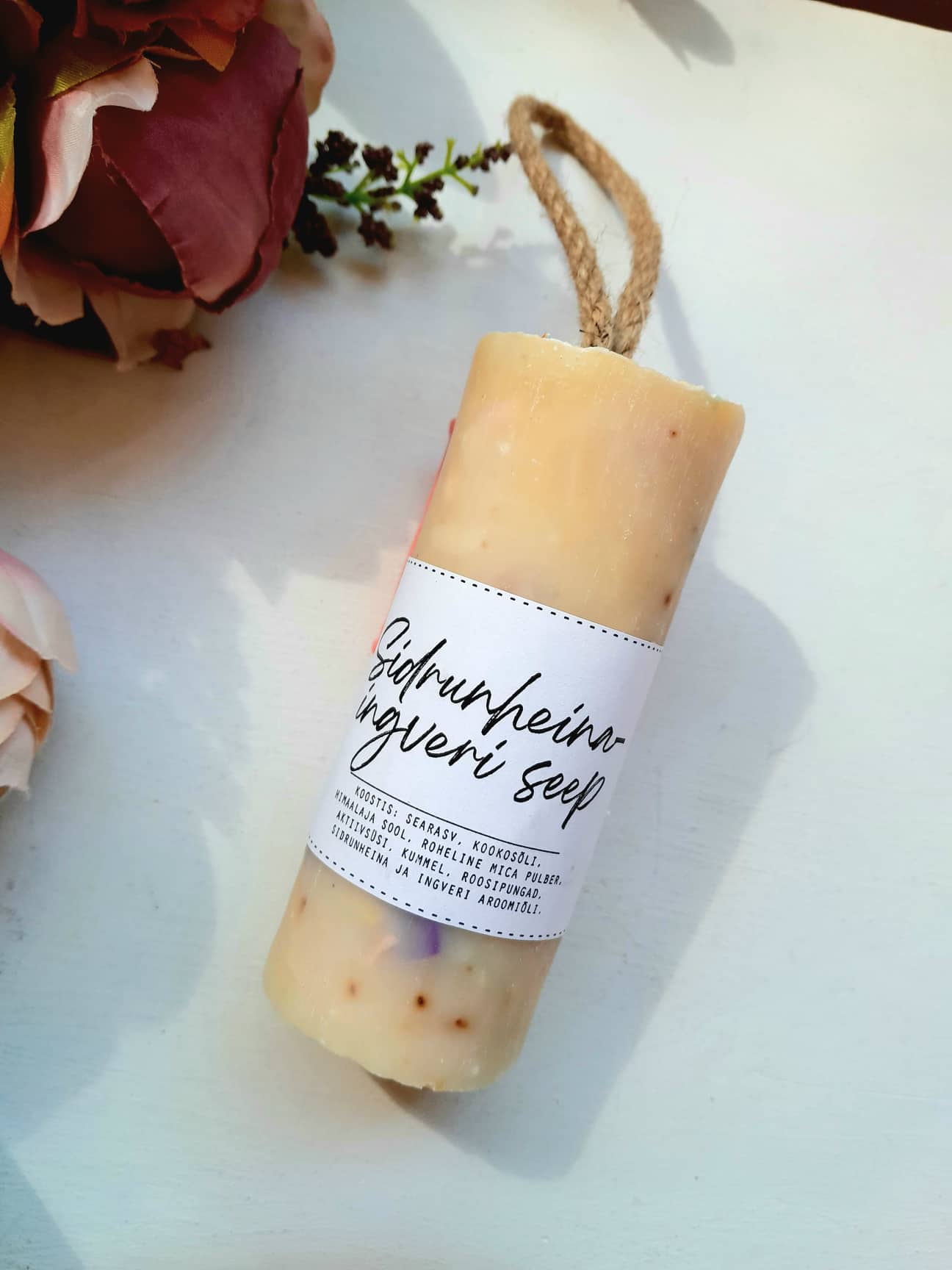 Nööriseep "Sidrunheina-ingver"