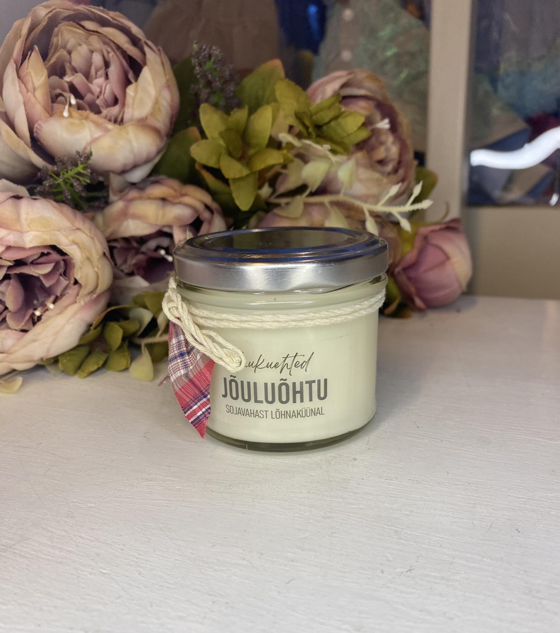 Sojavahast lõhnaküünal "Jõuluõhtu", väike